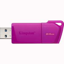 Pendrive Kingston Datatraveler Exodia M 64GB USB 3.2 Gen 1 - Roxo KC-U2L64-7LP