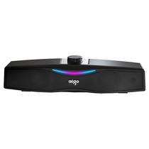 Caixa de Som Aigo S560BT RGB / Bluetooth / USB / 3.5MM - Preto