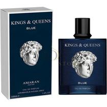Perfume Amaran Kings & Queens Blue Eau de Parfum Masculino 100ML