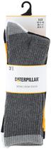 Meias Caterpillar Foundation Crew Sock 4110009-12464 (3 Pares)