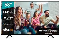 Smart TV Hisense 58" 58A6GSV 4K Ultra HD Wifi Bluetooth Vidaa U