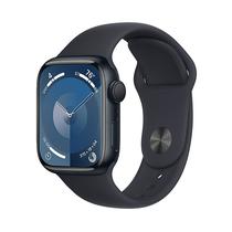 Apple Watch Series 9 de 41MM MR8X3LW/A GPS M/L (Caixa de Aluminio Midnight/Correia Deportiva Midnight)