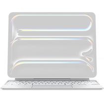 Teclado Apple Magic Keyboard A2974 MWR43LL para iPad Pro de 13" (M4) - Branco (Ingles)