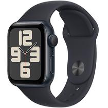 Apple Watch Se 2A Geracao (2023) Caixa de Aluminio Em Meia-Noite e Correia Esportivo Em Cor Meia-Noite 44 MM s/M MRE73LL/A
