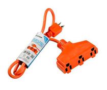 Cable Triple Forza 1MT FOC-1302OR Naranja