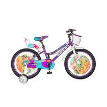 Bicicleta Caloi 4101703L New Totica 16" Lila