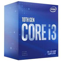 Processador Intel Core i3 10TH Gen i3-10100F Quad Core de 3.63GHZ com Cache 6MB