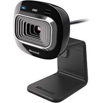 Webcam Microsoft HD3000 T3H-00011 HD Microfone/USB - Preto