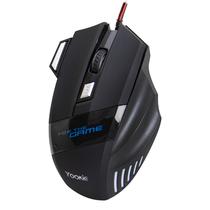 Mouse Gamer Yookie YE05 - com Fio - 2400DPI - 7 Botoes - RGB - Preto