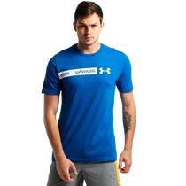 Camiseta Under Armour Masculino 1366458-432 LG - Azul