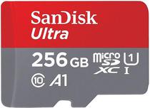 Cartao de Memoria Sandisk Micro SDXC 256 GB Ultra 100MB/s Classe 10 ( SDSQUAR-256G-GN6MN)