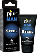 Gel com Extrato de Paprica Pjur Man Steel - 50ML