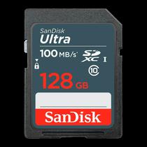 Cartao de Memoria SD C10 Sandisk Secure Digital 100MB/s - SDSDUNR-128G-GN3IN