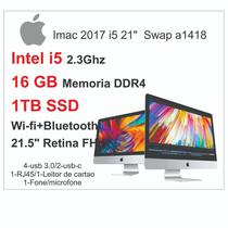 Imac 2017 i5-2.3 16GB, 1TB SSD 21" Retina