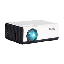 Projetor Blulory T1 1280 X 720P, 4K Uhd, 1200 Lumens, Android, Bivolt - Branco