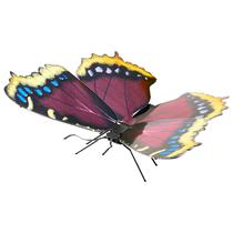 Fascinations Inc Metal Earth MMS126 Butterfly Mourning Cloak