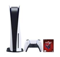 Console Sony Playstation 5 Spiderman 2 CFI-1215A /825GB SSD / 8K - Branco (Usa)