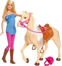 Boneca Barbie e Cavalo - Mattel FXH13