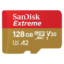 Cartao de Memoria Micro SD Sandisk Extreme 128GB 190MBS - SDSQXAA-128G-GN6AA