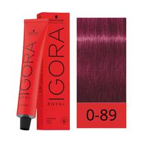 Crema de Coloracion Schwarzkopf Igora Royal 0-89 Rojo Violeta 60GR