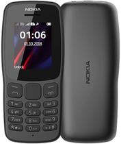Celular Nokia 106 SS 2G 1.8" - Grey
