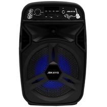 Caixa Karaoke JBK 611S 6.5" 8 Watts RMS com Bluetooth/USB e Radio FM - Preto