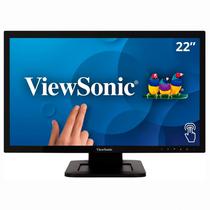 Monitor Viewsonic TD2210, 22", 60HZ, 5MS, Touch Screen Full HD LED, Preto