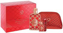 Kit Perfume Orientica Amber Rouge Edp 80ML + 7.5ML + Atomizador Recarregavel