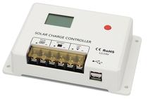 Solar PWM 10A Controlador 12V/24V 2USB HC2410