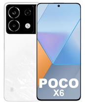 Celular Xiaomi Poco X6 5G 256GB / 12GB Ram / Dual Sim / Tela 6.67 / Cam 64MP - Branco(Global)