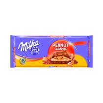 Tableta de Chocolate Milka Mani Y Caramelo 276GR