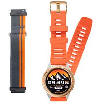 Smartwatch Mibro GS Active XPAW016 com GPS/Bluetooth - Dourado/Laranja