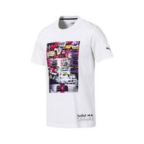 Camiseta Puma Masculina RBR Lifestyle Tee Branca