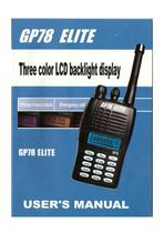 Radio Elite GP-78 C Scrambler (Caixa Azul)