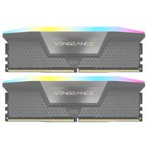 Memoria Ram Corsair Vengeance RGB C40 DDR5 32GB (2X16GB) 5200MHZ - Cinza (CMH32GX5M2B5200Z40K)