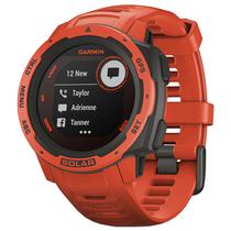 Smartwatch Garmin Instinct Solar Standard Edition 010-02293-20 45 MM com GPS/Bluetooth - Flame Red