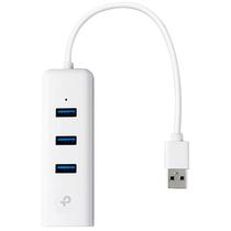 Adaptador USB TP-Link UE330 3-Port USB 3.0 - Branco