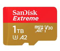 Cartao de Memoria Micro SD Sandisk Extreme 1TB/ 190-130MBS/ U3 -(SDSQXAV-1T00-GN6MA)