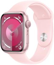Apple Watch S9 (GPS) Caixa Aluminio Pink 41MM Pulseira Esportiva (M/L) Light Pink MR943LL