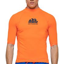Camiseta Termica Sundek Logo M287RSPY100 Tamanho s Unissex - Flash Orange