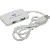 Hub USB Mtek HB-8102W 4 Portas USB2.0 Branco