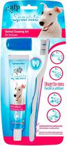 Kit de Limpeza Dental para Cachorros Afp Dental Cleaning Amendoim 3354 (3 Pecas)