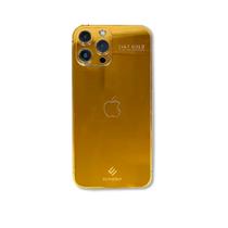 Cel iPhone (Euphoria) 13 Pro Max 256GB A2484 Ouro 24KT Liso