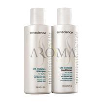 Kit Senscience Silk Moisture Duo Shampoo e Condicionador 100ML