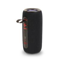 Speaker / Caixa de Som Portatil Misik MS264 TWS / com Bluetooth / FM / USB / SD / Aux / com Luz LED - Preto