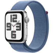 Apple Watch Se 2 44MM GPS MREF3LL/A Aluminum Silver/Sport Loop Winter Blue