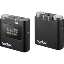 Sistema de Microfone Godox Virso s M1 Sem Fio (1TX+1RX) para Camera Sony