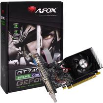 Placa de Vídeo Afox Geforce GT740 AF740-4096D3L3 4GB DDR3 HDMI/VGA e DVI