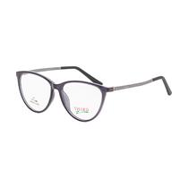 Armacao para Oculos de Grau Visard 806 C3 Tam. 53-15-142MM - Preto/Cinza