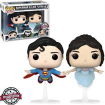 Funko Pop Heroes DC Superman Exclusive - Superman e Lois Flying (2 Pack)